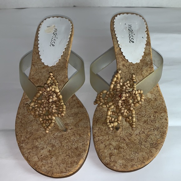 Matisse Kitten Heel Sandals Size 8.5 - Picture 2 of 6